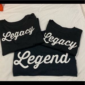 Adult Medium “Legend”Shirt.2 (5T) “Legacy” Shirts